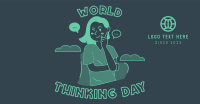 Woman Thinking Day Facebook ad Image Preview
