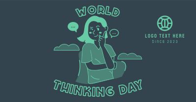 Woman Thinking Day Facebook ad Image Preview