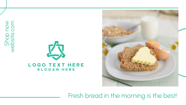 Fresh Bread Facebook Event Cover Design Image Preview