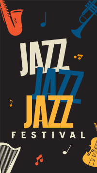 Jazz Festival Instagram reel Image Preview