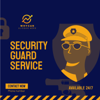 Security Guard Job Instagram post Image Preview