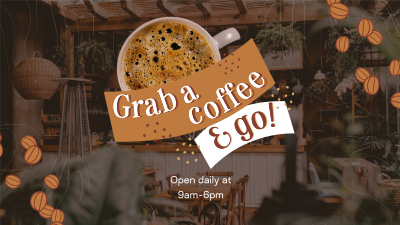 Open Daily Cafe Facebook event cover Image Preview