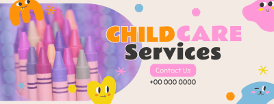Quirky Faces Childcare Service Facebook cover Image Preview