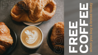 Bread and Coffee Facebook Event Cover Design