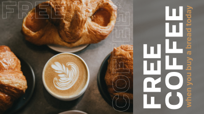 Bread and Coffee Facebook event cover Image Preview