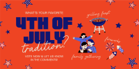 Quirky 4th of July Traditions Twitter post Image Preview