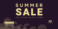 Summer Waves Sale Twitter post Image Preview