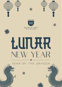 Lucky Lunar New Year Poster Image Preview