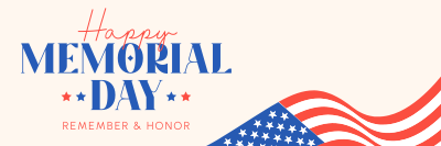 In Honor of Memorial Day Twitter header (cover) Image Preview