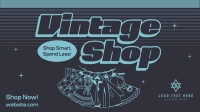 Vintage Clothing Shop Animation Preview