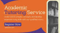 Academic Tutoring Service Animation Preview