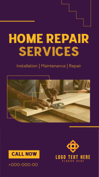 Simple Home Repair Service TikTok video Image Preview