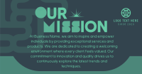 Our Mission Statement Facebook Ad Design