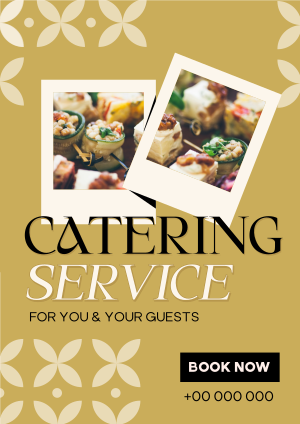 Catering Service Business Flyer Image Preview