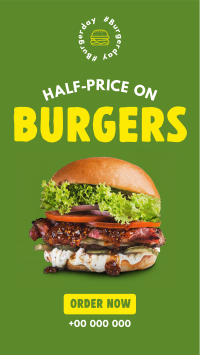 Best Deal Burgers Instagram reel Image Preview