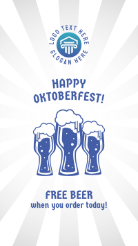 Happy Oktoberfest Facebook story Image Preview