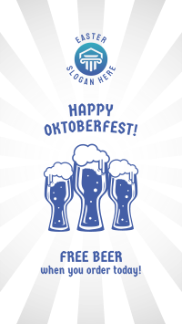 Happy Oktoberfest Facebook Story Design