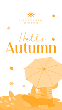 Hello Autumn Greetings Facebook story Image Preview