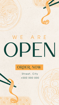 Oriental Cuisine Now Open TikTok Video Image Preview