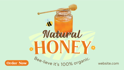 Bee-lieve Honey Facebook event cover Image Preview
