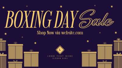 Boxing Day Presents Facebook event cover Image Preview