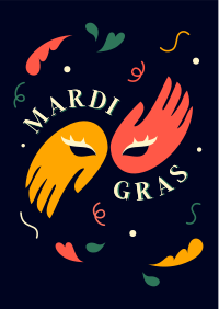 Mardi Gras Carnival Flyer Image Preview
