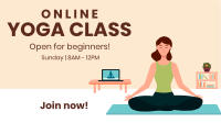 Online Yoga YouTube Banner Image Preview