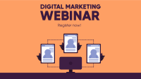 Digital Marketing Webinar Facebook Event Cover Design