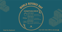 World Refugee Day Donations Facebook Ad Design