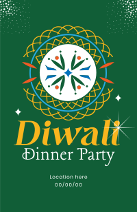 Diwali Wish Invitation Image Preview