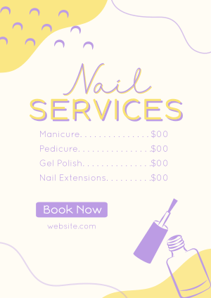 Where Nails Become Art Flyer Image Preview