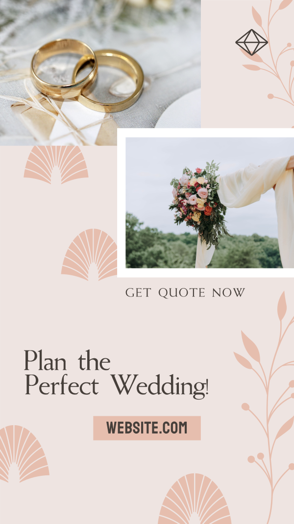 Professional Wedding Planner Instagram Story Design Image Preview