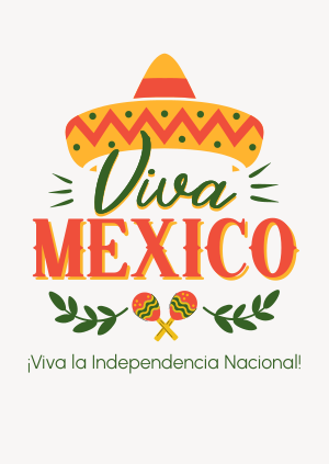 Mexico Independence Day Poster Image Preview