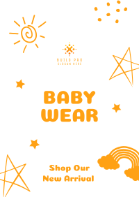 Baby Store New Arrival Flyer Design