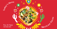 Mexican Taco Facebook Ad Design