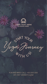 Yoga Journey YouTube short Image Preview