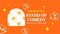 One Night Comedy Show YouTube Banner Preview