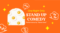 One Night Comedy Show YouTube Banner Image Preview