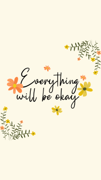 Everything will be okay Facebook story Image Preview
