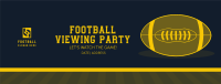 Football Viewing Party Facebook Cover Image Preview