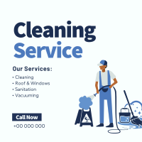 Professional Cleaner Services Instagram post Image Preview