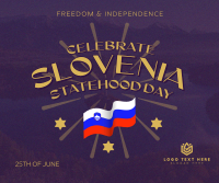 Slovenia Statehood Celebration Facebook post Image Preview