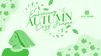 Cozy Autumn Season Facebook Event Cover Image Preview