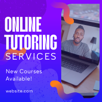 Online Tutor Services Instagram post Image Preview