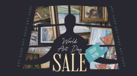 World Art Day Sale Animation Image Preview