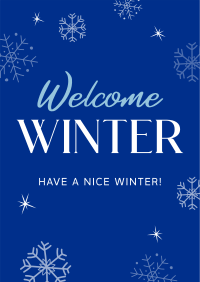 Welcome Winter Poster Image Preview