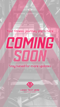 Coming Soon Fitness Gym Teaser YouTube short Image Preview