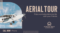 Aerial Tour Facebook Event Cover Design