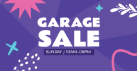 Garage Sale Notice Facebook Ad Design