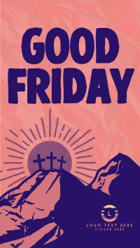 Good Friday Golgotha Instagram Reel Preview